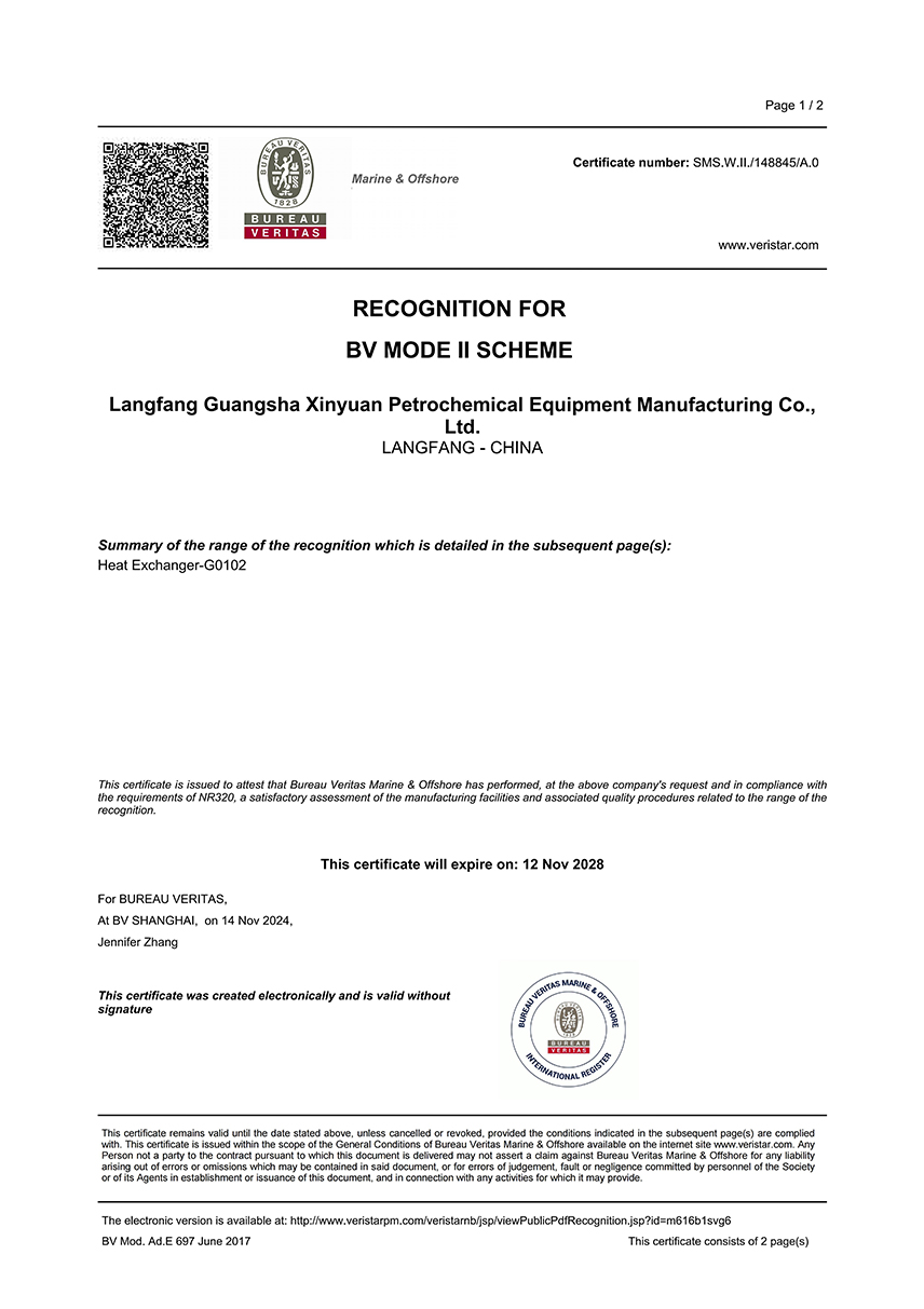 Sms.w.i._148845-a.0-bv classification Society certificate
